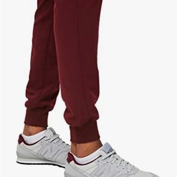 Figs Maroon Jogger Pants - Picture 2 of 11